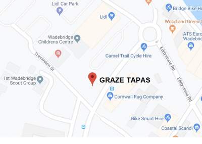 Location of Graze Tapas